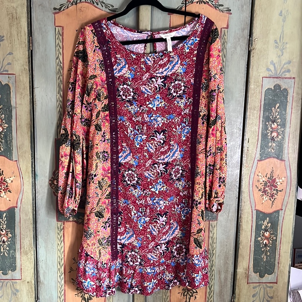 Matilda Jane Lovely Menagerie Dress M